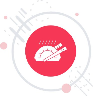 Uzun gölgeli beyaz çizgi beyzbol topu ikonu. Spor oyunu. Kırmızı daire düğmesi. vektör