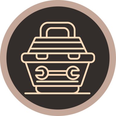 Bir yiyecek torbasının vektör çizimi