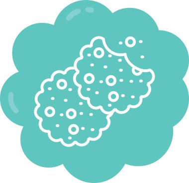 Bulut. Web simgesi basit tasarım