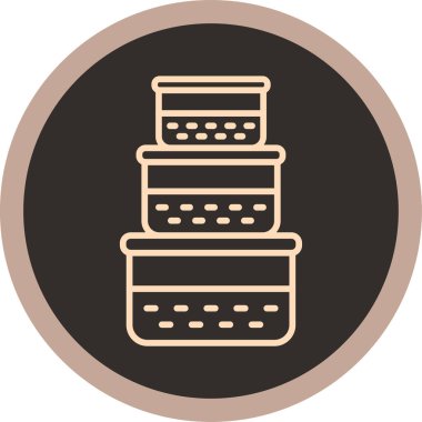 Gıda simgesinin vektör illüstrasyonu