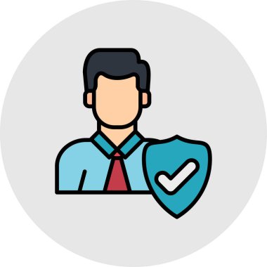 Rozet. Web simgesi basit illüstrasyon