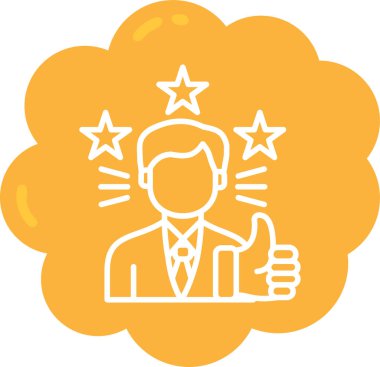 Müşteri servisi vektör simgesi