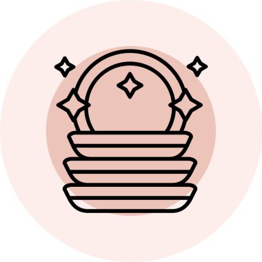 Eşsiz bir çelenk ikonu