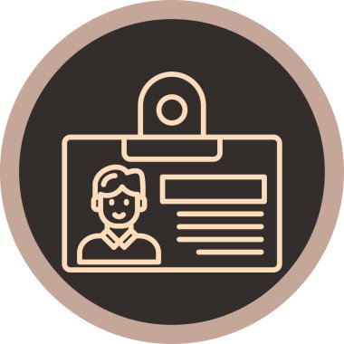 İnsan simgesinin vektör illüstrasyonu