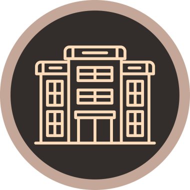 Yapı simgesinin vektör illüstrasyonu