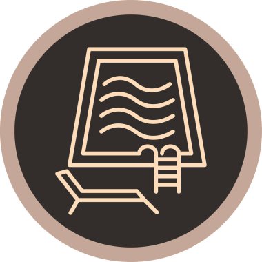 Kitap. Web simgesi basit illüstrasyon