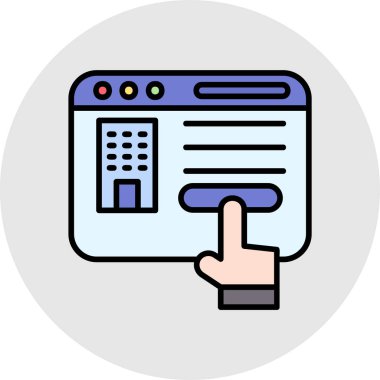 Web tasarım simgesi. özet tasarımı