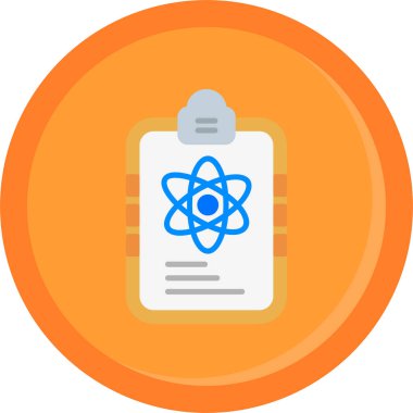 atom atomu bilim simgesi