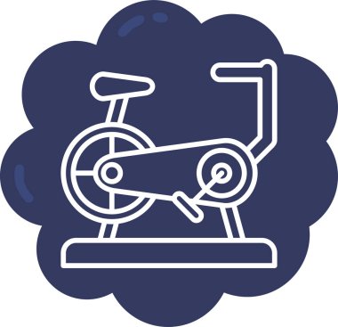 motorsiklet bisiklet simgesi - taslak biçimi