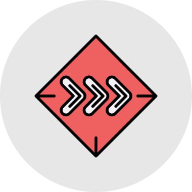 yön ok vektör simgesi tasarımı