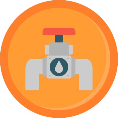 Gaz pompası kutsal kişilerin resmi, vektör çizim