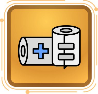 Beyaz arkaplanda beyaz pil simgesi izole edildi. Şimşek sembolü. kare resimleme.