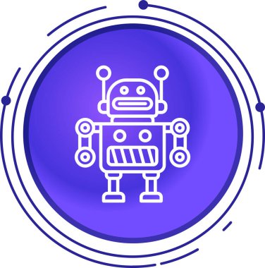 vektör robot resimleme