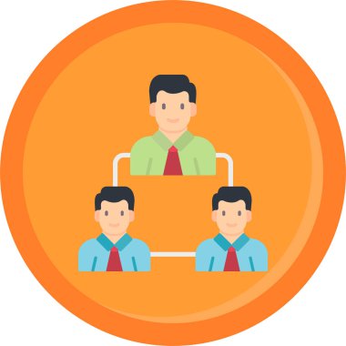 İnsan simgesinin vektör illüstrasyonu