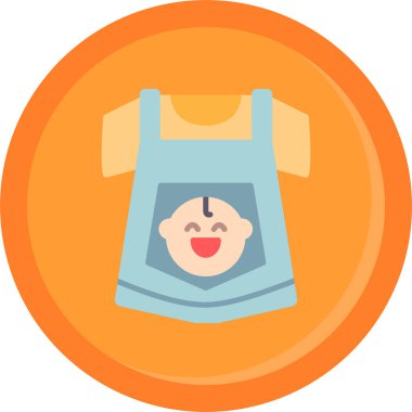 Bebek giysileri vektör illüstrasyon