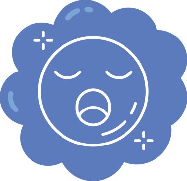 emoji. Web simgesi basit illüstrasyon