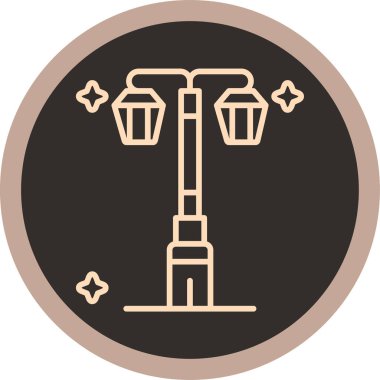 Modern simgenin vektör illüstrasyonu