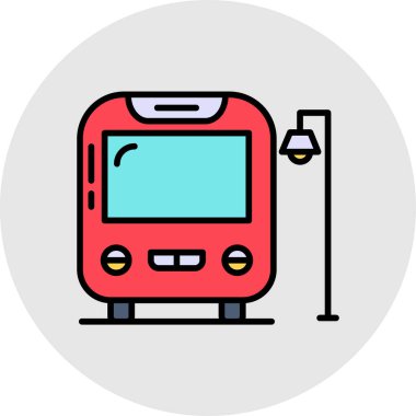 Ambulans vektör simgesi. Grafik ve web tasarımı için illüstrasyon vektörü.