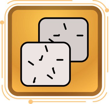 Modern b 'nin vektör illüstrasyonunda müziğin eksik simgesi