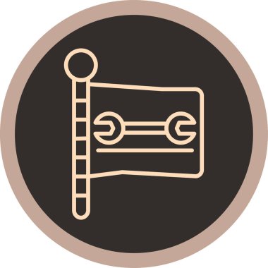 modern simge vektör illüstrasyonu