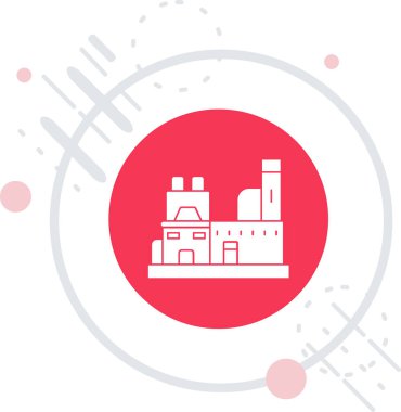 Beyaz arkaplanda çizgi oluşturma simgesi izole edildi. Renkli taslak konsepti. vektör.