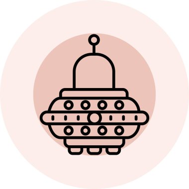 Lamba. Web simgesi basit illüstrasyon