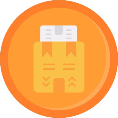 Kart. Web simgesi basit illüstrasyon