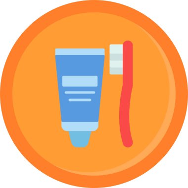 Krem simgesi, vektör illüstrasyonu