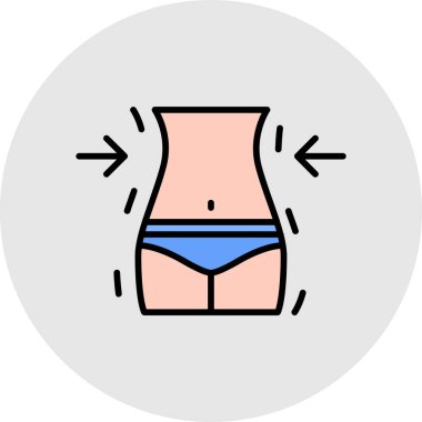 Modern simge vektör tasarımını kısaltır