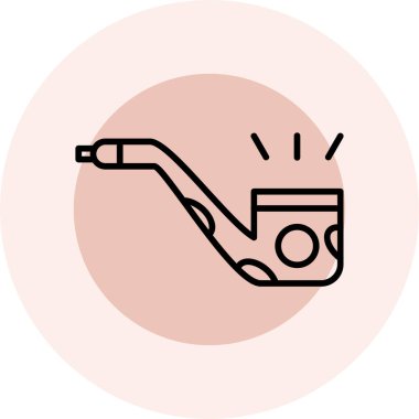 Bir kamera simgesinin vektör illüstrasyonu