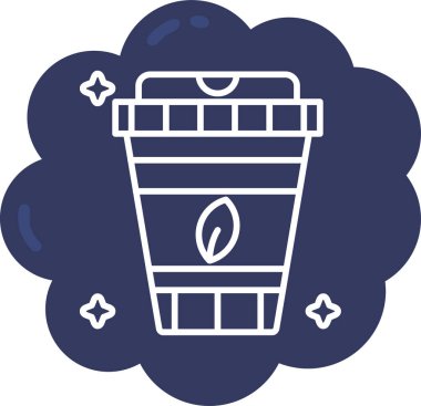 çöp simgesi vektör illüstrasyonu