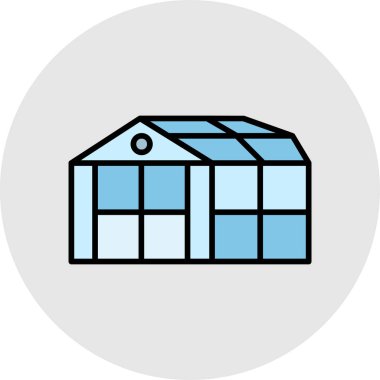 Ev simgesinin vektör illüstrasyonu