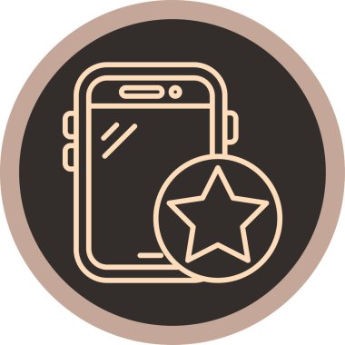 Telefon simgesi vektör illüstrasyonu