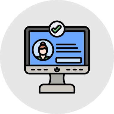 Çağrı merkezi. Web simgesi