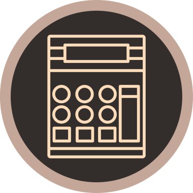 Modern b 'nin vektör illüstrasyonu eksik simgesi