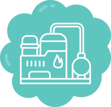 Yağ. Web simgesi basit illüstrasyon