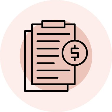 Dolar işareti vektör illüstrasyonuName