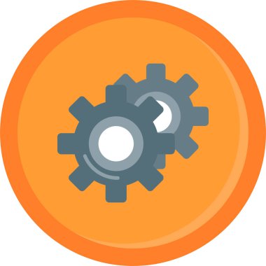 Teçhizat Web simgesi basit illüstrasyon