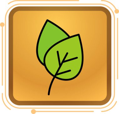 Tek izole edilmiş simge çizgi filminin vektör çizimi