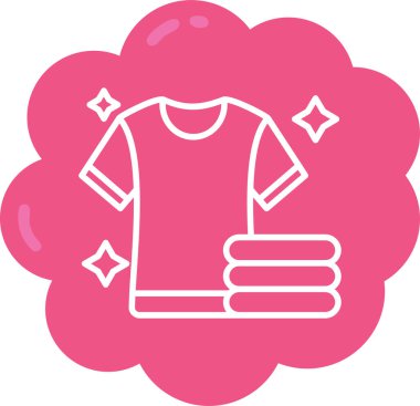 Kadın giyiminin vektör simgesi