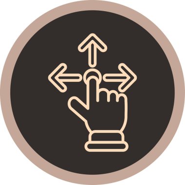 imleç simgesi, vektör illüstrasyon tasarımı