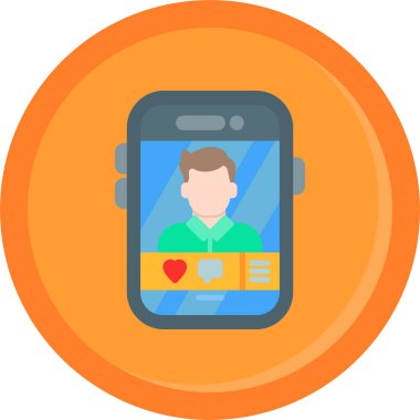 mobil uygulama simgesi, vektör illüstrasyonu, tasarım kavramı