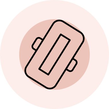 Modern b 'nin vektör illüstrasyonu eksik simgesi