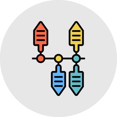 Modern b 'nin vektör illüstrasyonu eksik simgesi