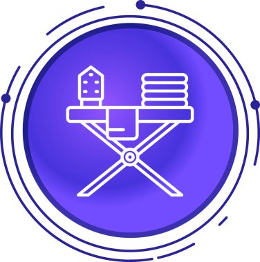 Barbekü ikonu vektör illüstrasyonu