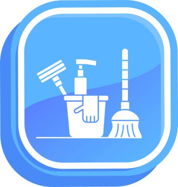 Mavi arkaplanın vektör illüstrasyonu