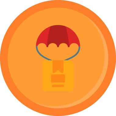 Yemek. Web simgesi basit illüstrasyon