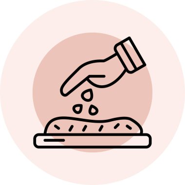 Bozuk para simgesini tutan el.