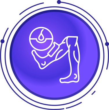 İnsan beyninin vektör simgesi