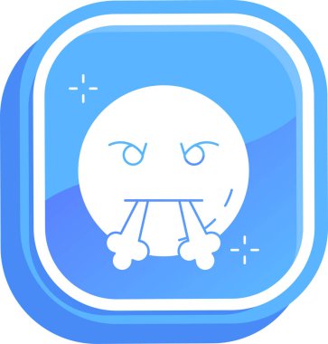 kızgın emoji simgesi simgesi tam - özet biçimi